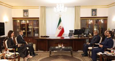 SCO Secretary-General meets with the Ambassador of Iran to China